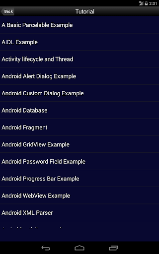 【免費教育App】Tutorial for Android-APP點子
