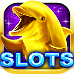 Cover Image of Unduh Gold Dolphin Casino Slots™ 1.4.5 APK