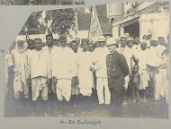 Hindostaanse contractarbeiders in het immigrantendepot