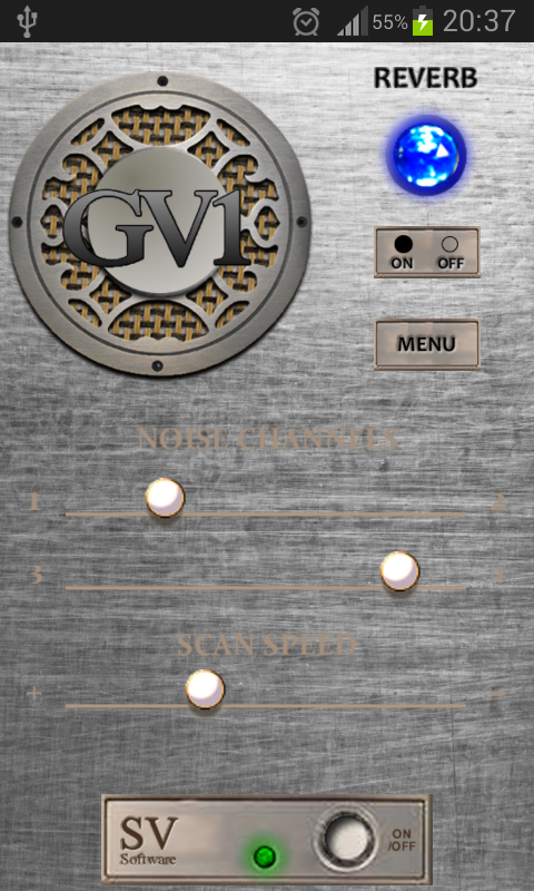 GV-1 GhostVox V2 Ghost Box EVP Screen 2