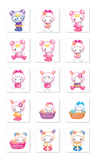 Cute Chat Stickers-LINE