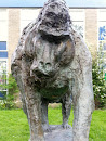 Baboon Statue