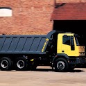 Truck race logo
