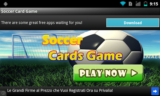 Football: Soccer Cards Game