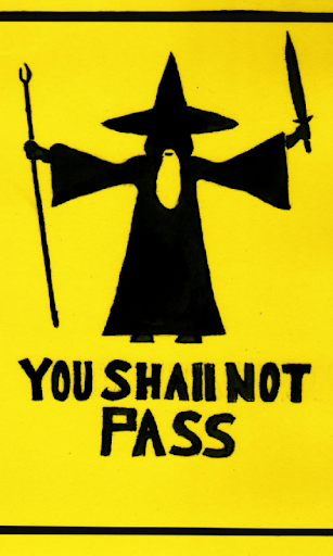 Shall not pass Live Wallpaper