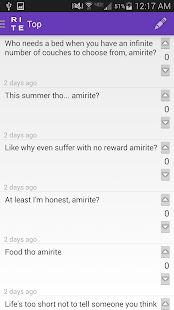 Lastest Amirite? Post, Comment, Vote! APK for Android