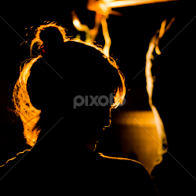 silhouette  by Angelo Perrino - People Portraits of Women