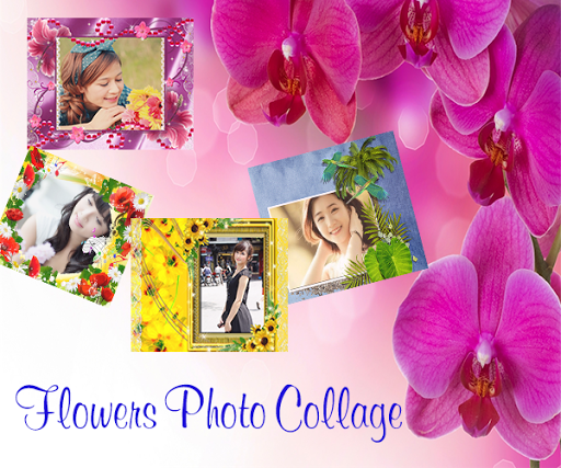 Flower Photo Collage
