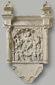 Relief met de Heilige Drievuldigheid