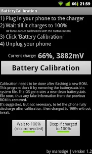 Battery Calibration - screenshot thumbnail