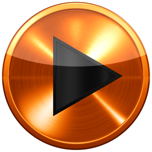 Poweramp ORANGE METAL skin 個人化 App LOGO-APP開箱王