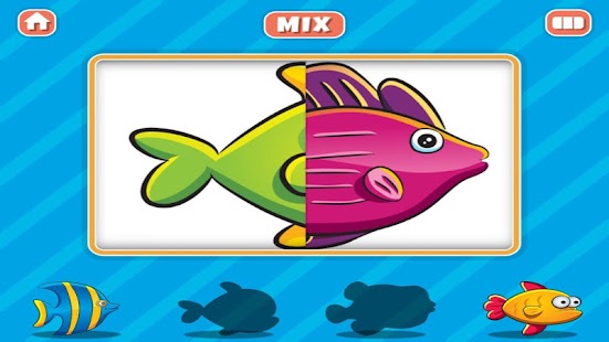 download Animal Mix and Match Puzzle free