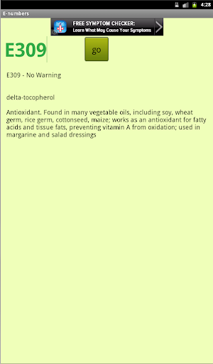 【免費健康App】E numbers-APP點子