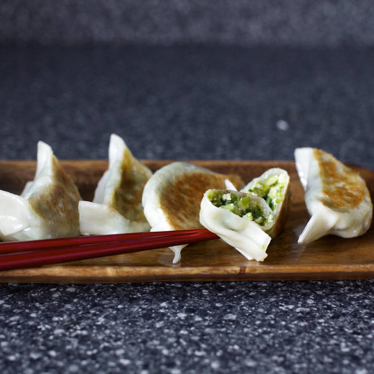 Spring Vegetable Potstickers