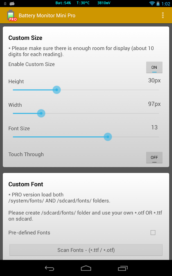 Battery Monitor Mini Pro - Android Apps on Google Play