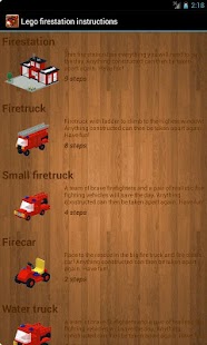 Lego fire station - examples