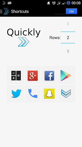 Quickly Notification Shortcuts