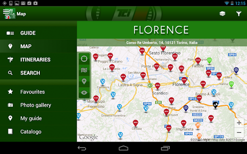 Florence Guida Verde Touring Screenshots 2