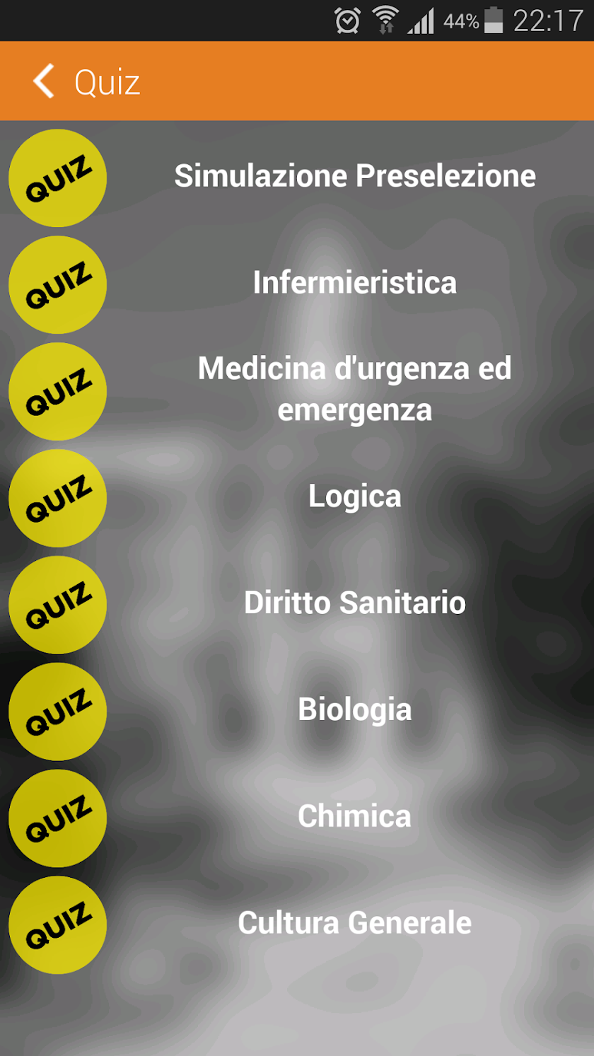 Quiz Infermiere Screen 3