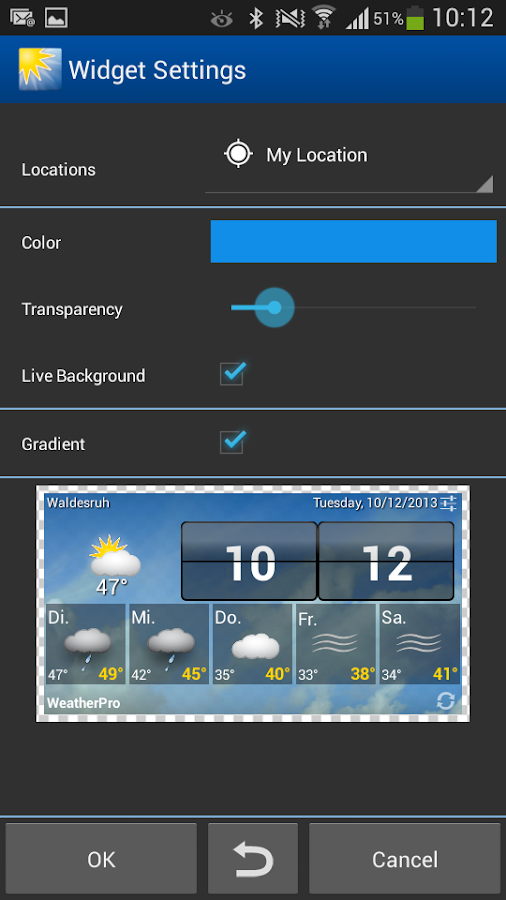 WeatherPro - screenshot