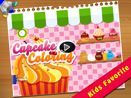 免費下載教育APP|Cupcake Coloring Book app開箱文|APP開箱王