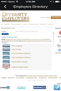 DIVERSITY EMPLOYERS MAG Screenshots 14