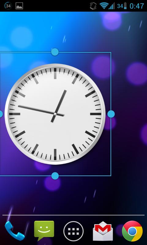 ClockQ Analog - clock widget Screen 2