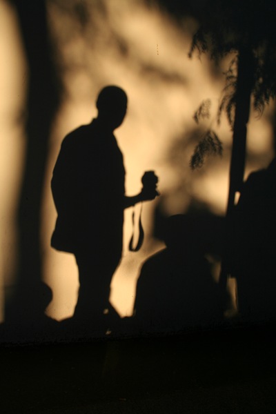 Shadow self-portrait