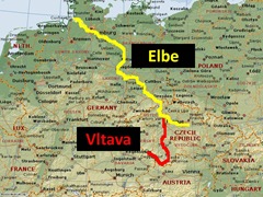 Elbe Vltava Route Caption