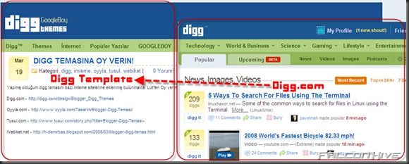 Digg Template 2