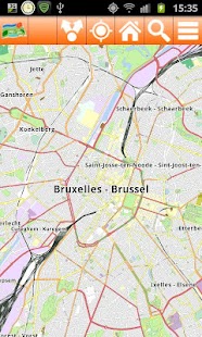 Brussels Offline mappa Map Screenshots 13