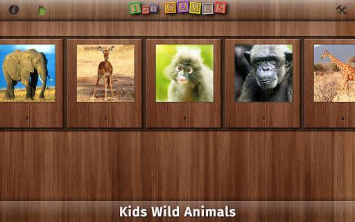 【免費解謎App】1st Games Kids Wild Animals-APP點子