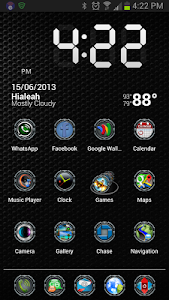 HD Icons: Dark Edges - Metal screenshot 0