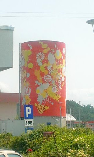 Red Flower Tower