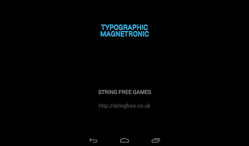 【免費解謎App】Magnetronic Typographic-APP點子