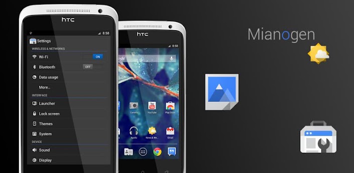 free download android full pro mediafire Mianogen CM9/10/AOKP THEME APK v1.3.1 qvga tablet armv6 apps themes games application