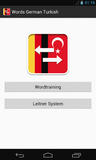 Words German Turkish