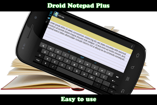 Droid Notepad Plus