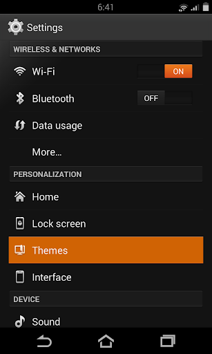 Flow Orange Theme for CM9 10.2