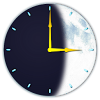 MOON CLOCK WIDGET