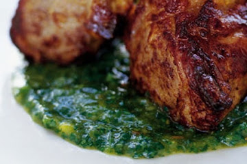 Fresh mint sauce