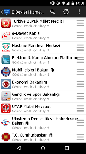 Turkey e-Government Apps