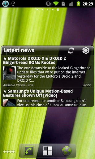 Pure news widget scrollable v1.2.4