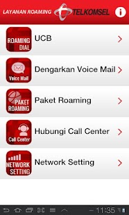 Telkomsel Roaming Screenshots 2