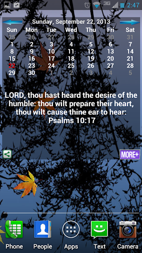 Bible Verse Calendar