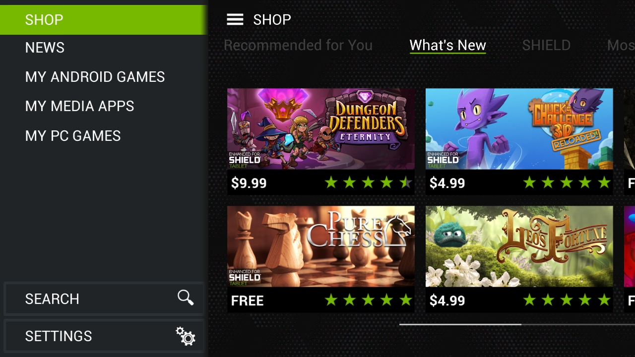 Nvidia shield app store