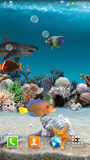 3D Aquarium Live Wallpaper