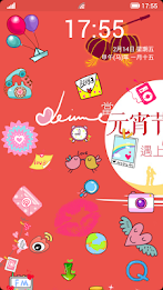 Lantern met Valentine's Day poster 3