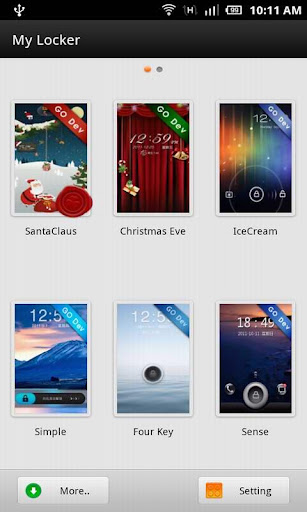 GO Locker Santa Claus Theme v1.00