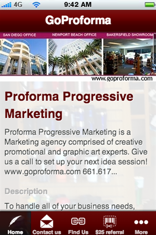 Proforma Progressive Marketing